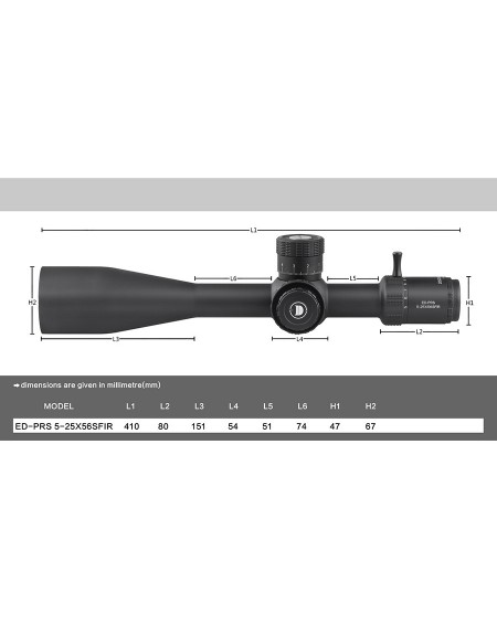 Оптичний прилад DISCOVERY Optics ED-PPS 5-25x56 SFIR Zerostop