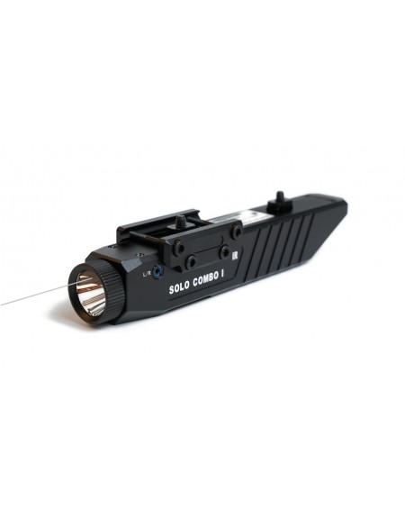 Аксесуари Тактичний ліхтарик 1450 Lm з ЛЦУ на Picatinny/M-LOK Xgun VENOM SOLO COMBO I IR
