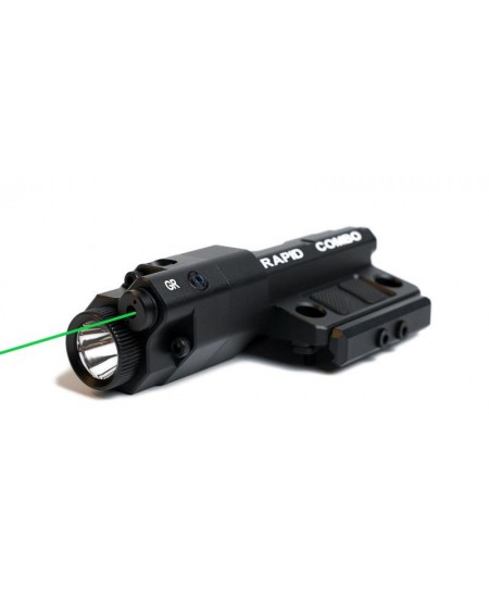 Тактичний ліхтарик 1600 Lm з ЛЦУ на Picatinny/M-LOK Xgun RAPID COMBO GR