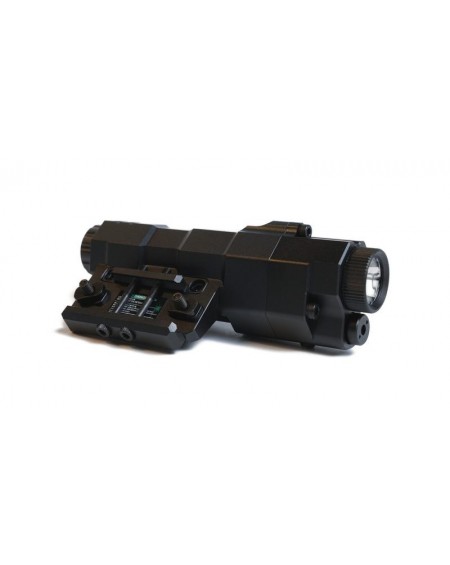 Тактический фонарик 1600 Lm с ЛЦУ на Picatinny/M-LOK Xgun RAPID COMBO IR